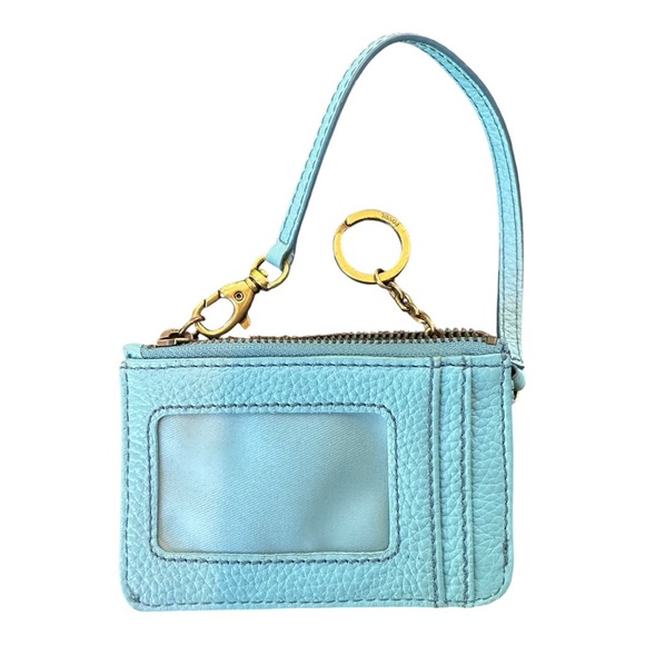 Fossil Leather Wristlet Pouch Cardholder - Picture 5 of 10